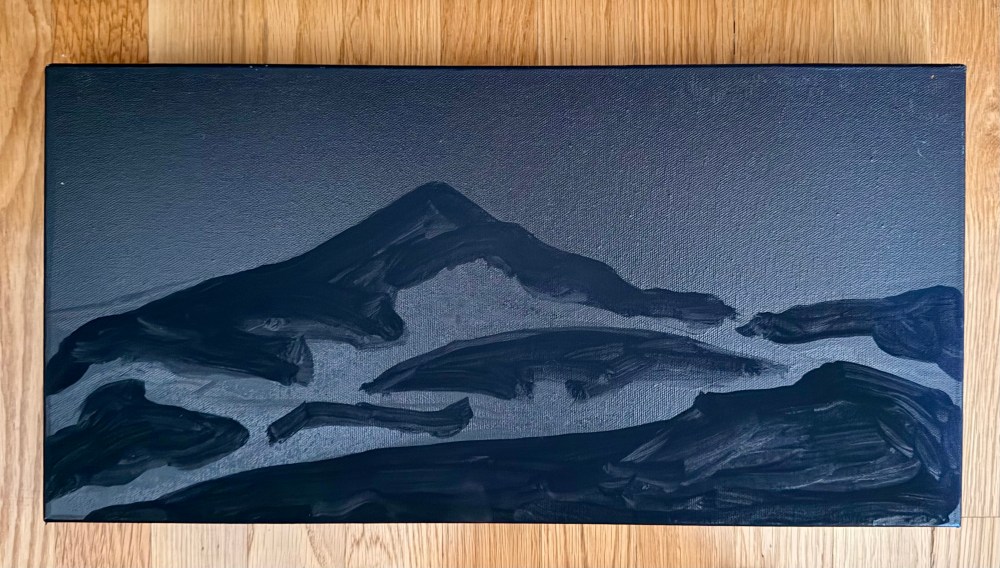Black on Black Mountain Range, 2014